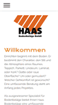 Mobile Screenshot of haas-gmbh.ch